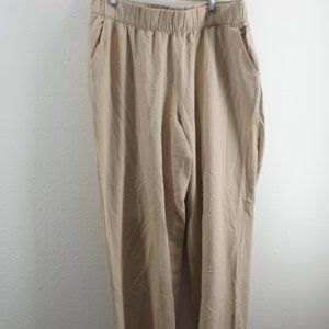 Soft surroundings Al Fresco Gauze Ankle Pants size L  nwots